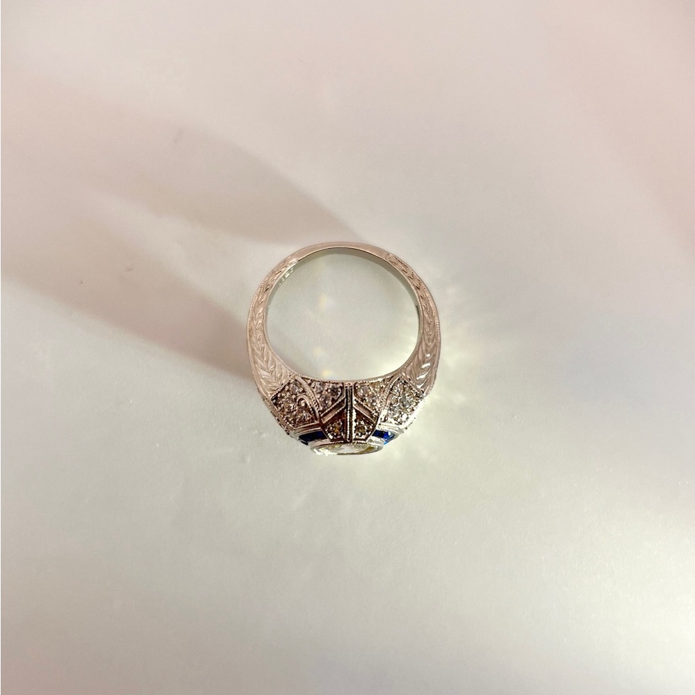 Stunning Art Deco Statement Ring - Picture 10 of 11
